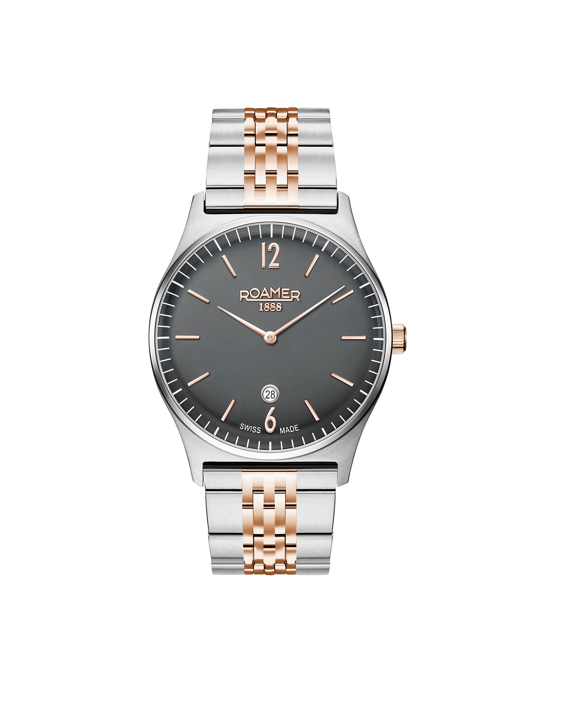 Roamer Gents Quartz Stainless Steel Watch 650810 41 65 50 Black