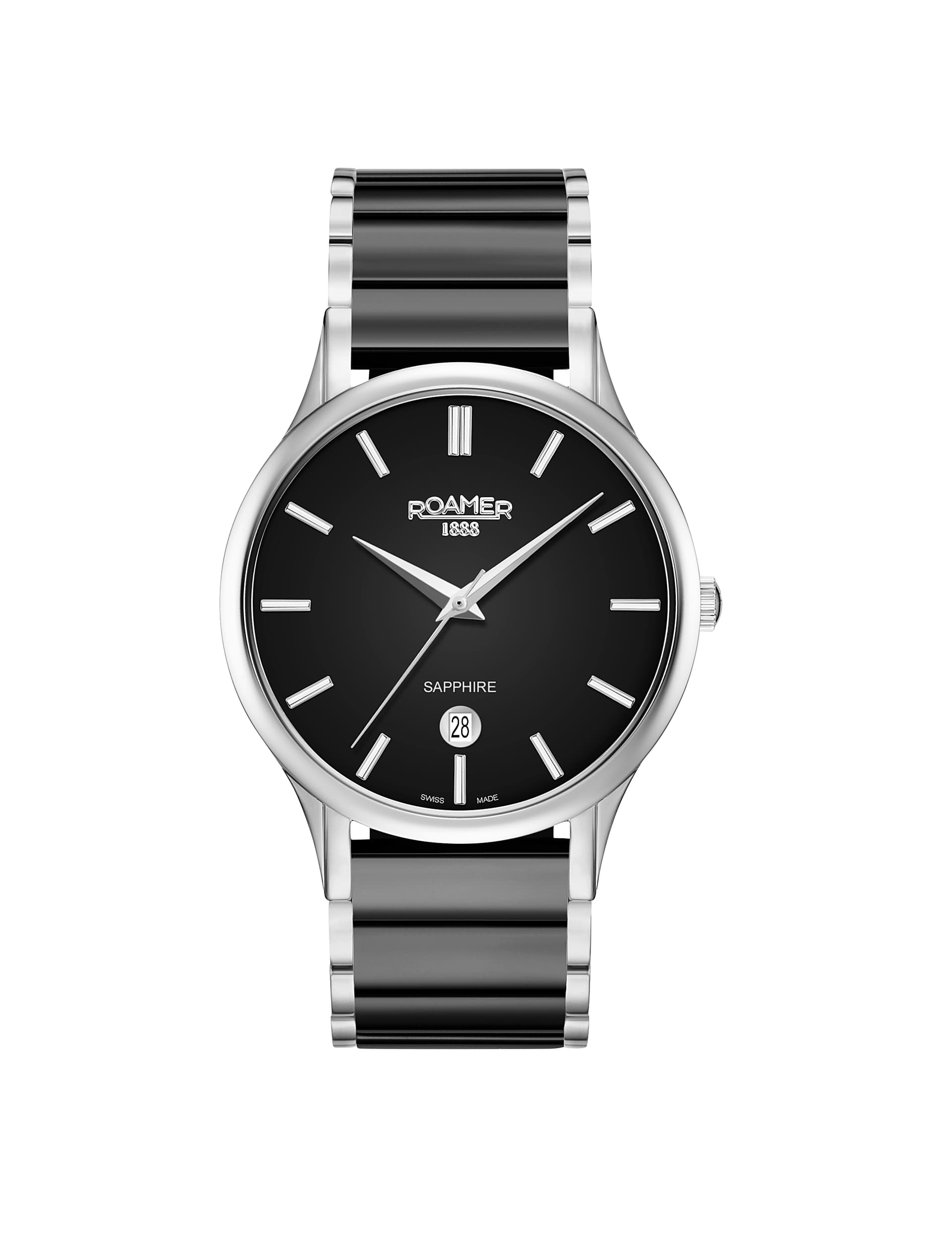 Roamer Gents Quartz Stainless Steel Watch 657833 41 55 60 Black