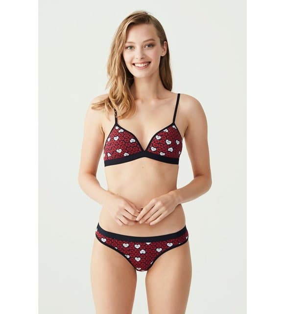 US Polo Assn Non Wired Bra Set 66104