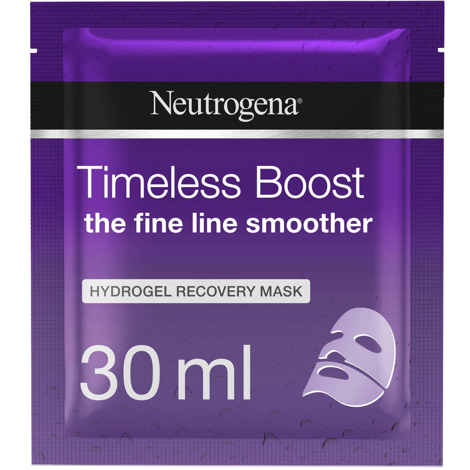 Neutrogena Face Mask Sheet The Fine Line Smoother Hydrogel Youth Recovery Timeless Boost 30ml