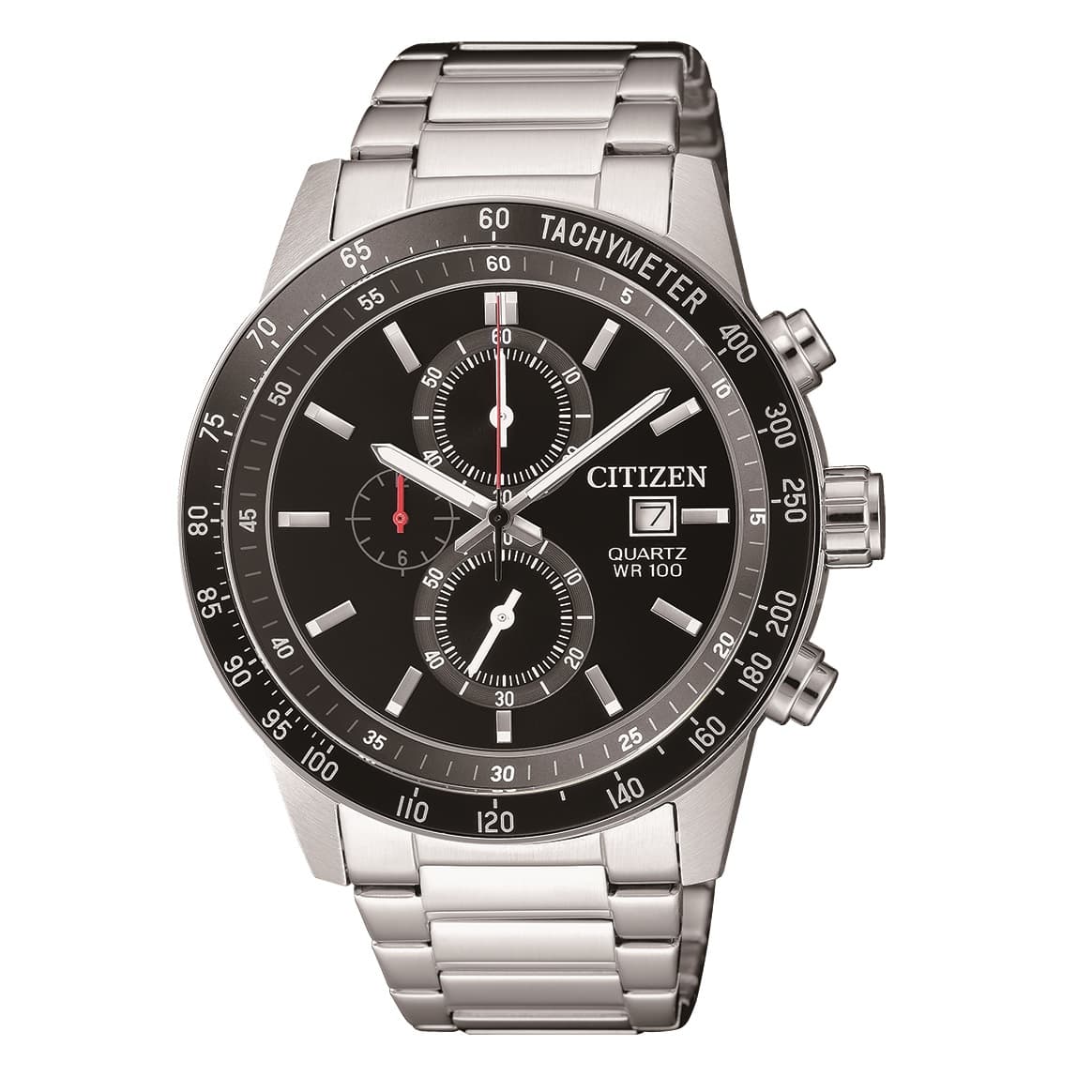 Citizen Stainless Steel Gents Watch AN3600-59E Black