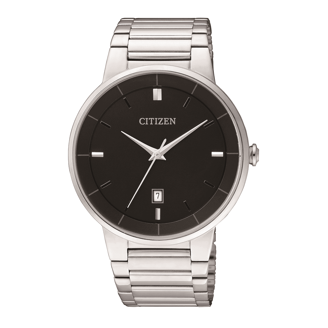 Citizen Stainless Steel Gents Watch BI5010-59E Black