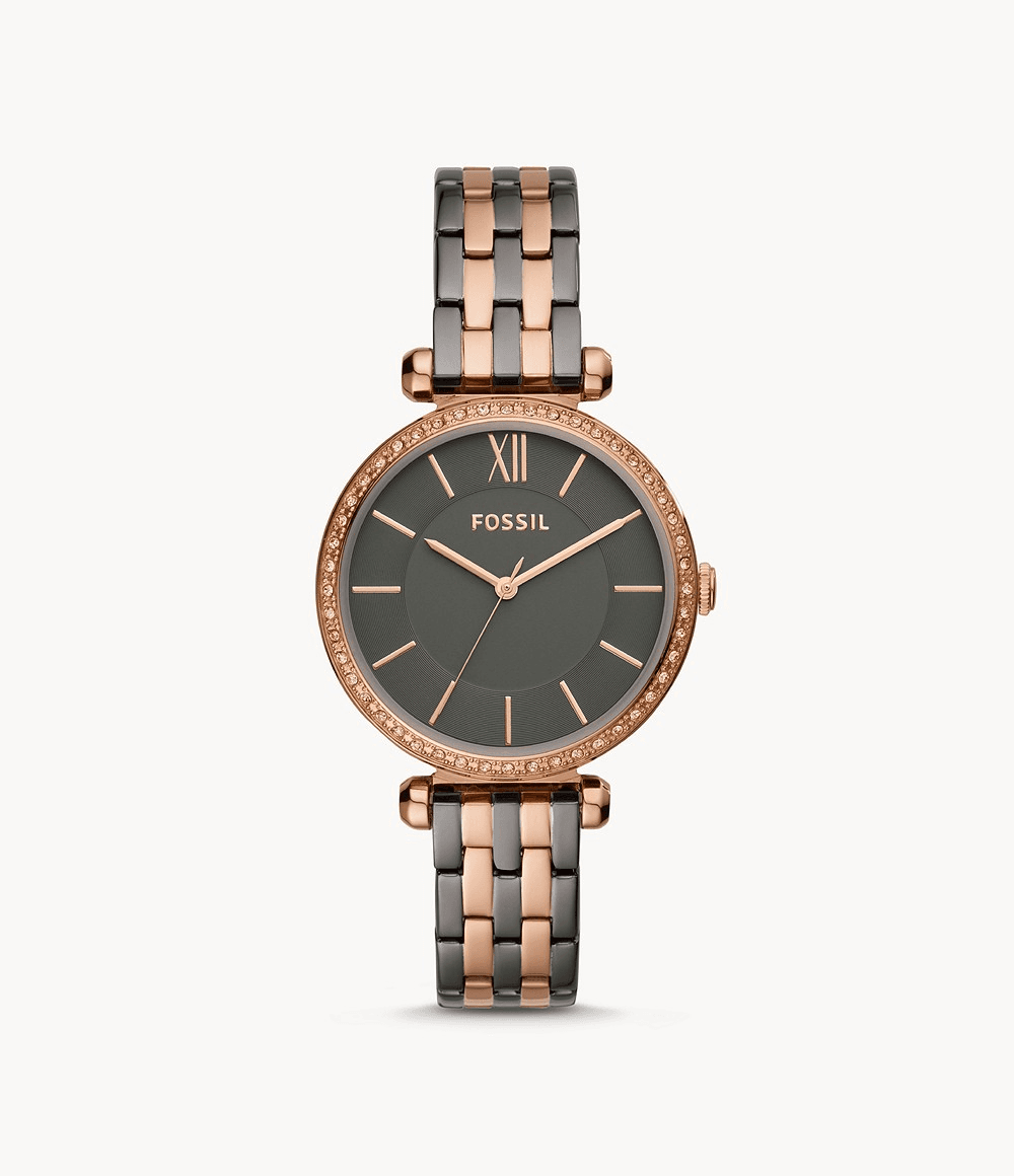 Fossil Tillie Three Hand Two Tone Stainless Steel Watch BQ3522