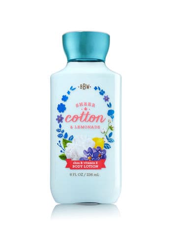 Bath and Body Works Sheer Cotton and Lemonade