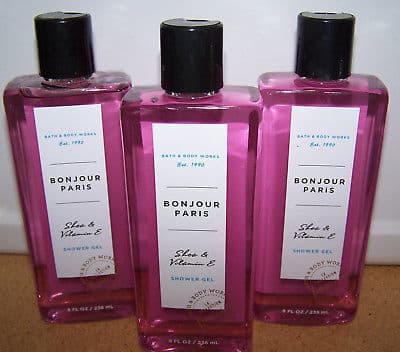Bath and Body Works Bonjour Paris Shower Gel