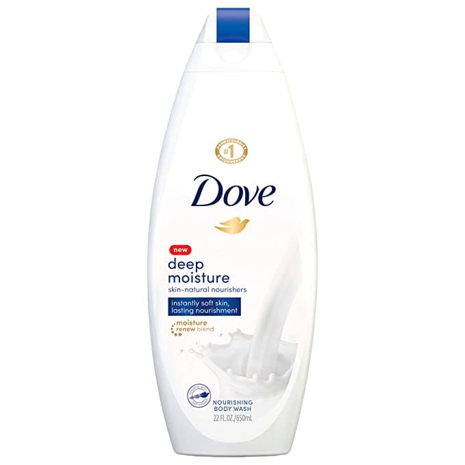Dove Deep Moisture Skin Natural Nourishers Nourishing Body Wash 650ml