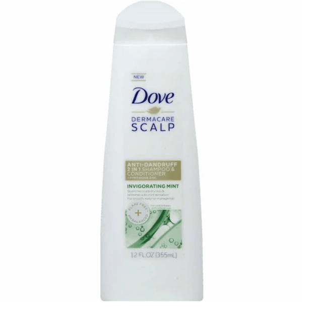 Dove Dermacare Scalp Anti Dandruff 2 in 1 Shampoo & Conditioner with Invigoranting Mint 355ml