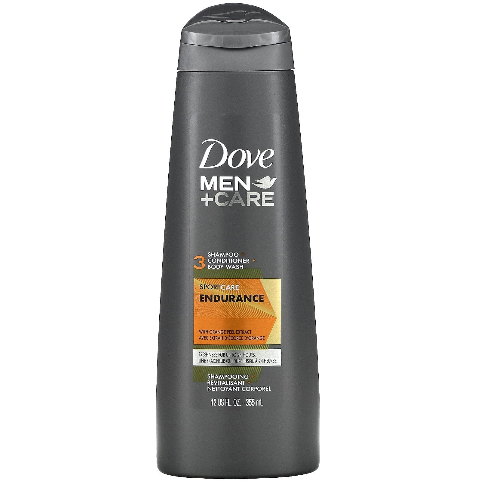 Dove Men + Care 3 in One Shampoo Conditioner & Body Wash Sport Care Endurance 355ml