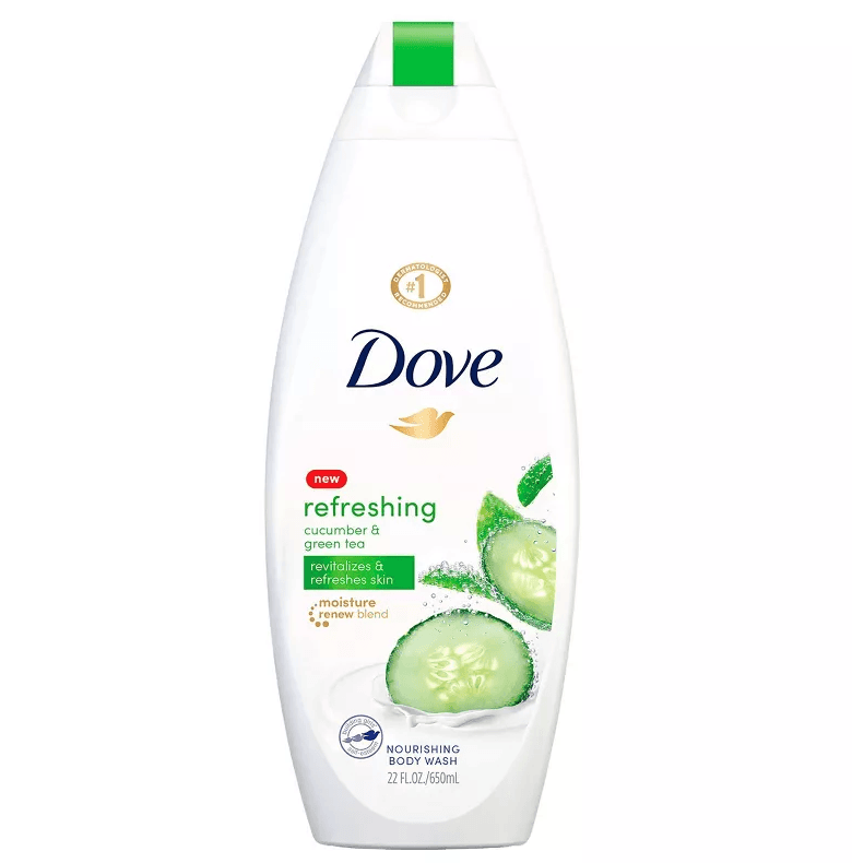 Dove Refreshing Cucumber & Green Tea Nourishing Body Wash 650ml