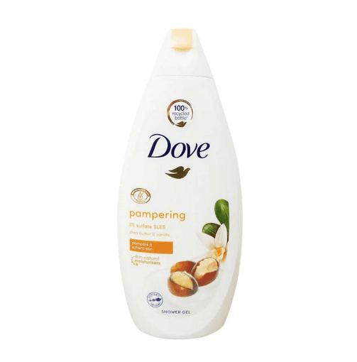 Dove Pampering Moisturizer Shea Butter & Vanilla Shower Gel 500ml