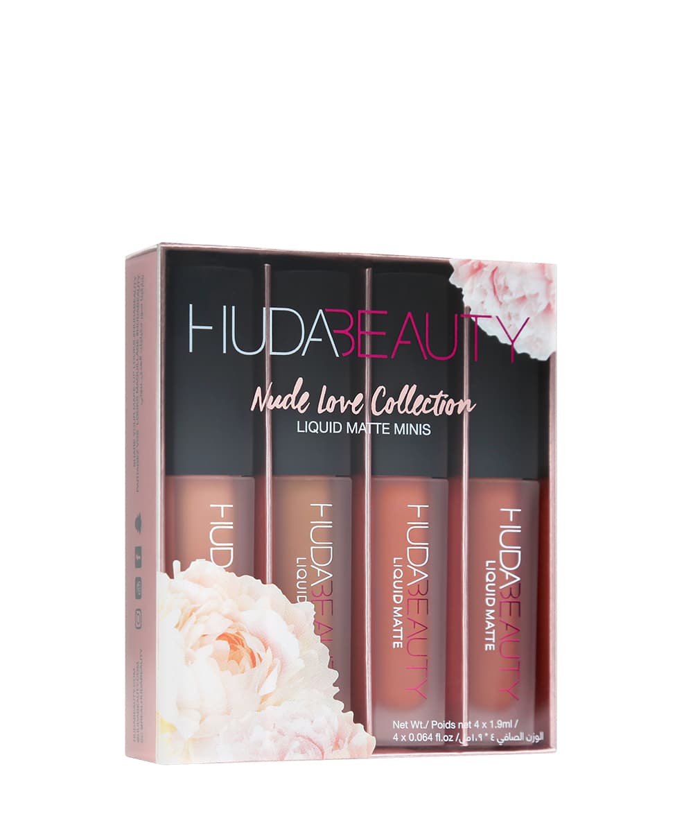 Huda Beauty Liquid Matte Minis Nude Love Edition