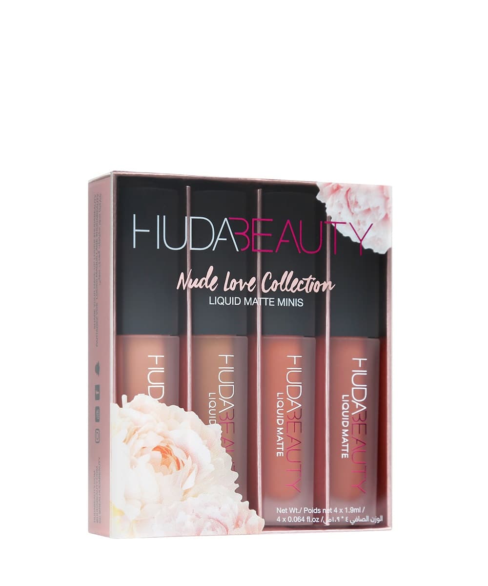 Huda Beauty Liquid matte minis nude love collection