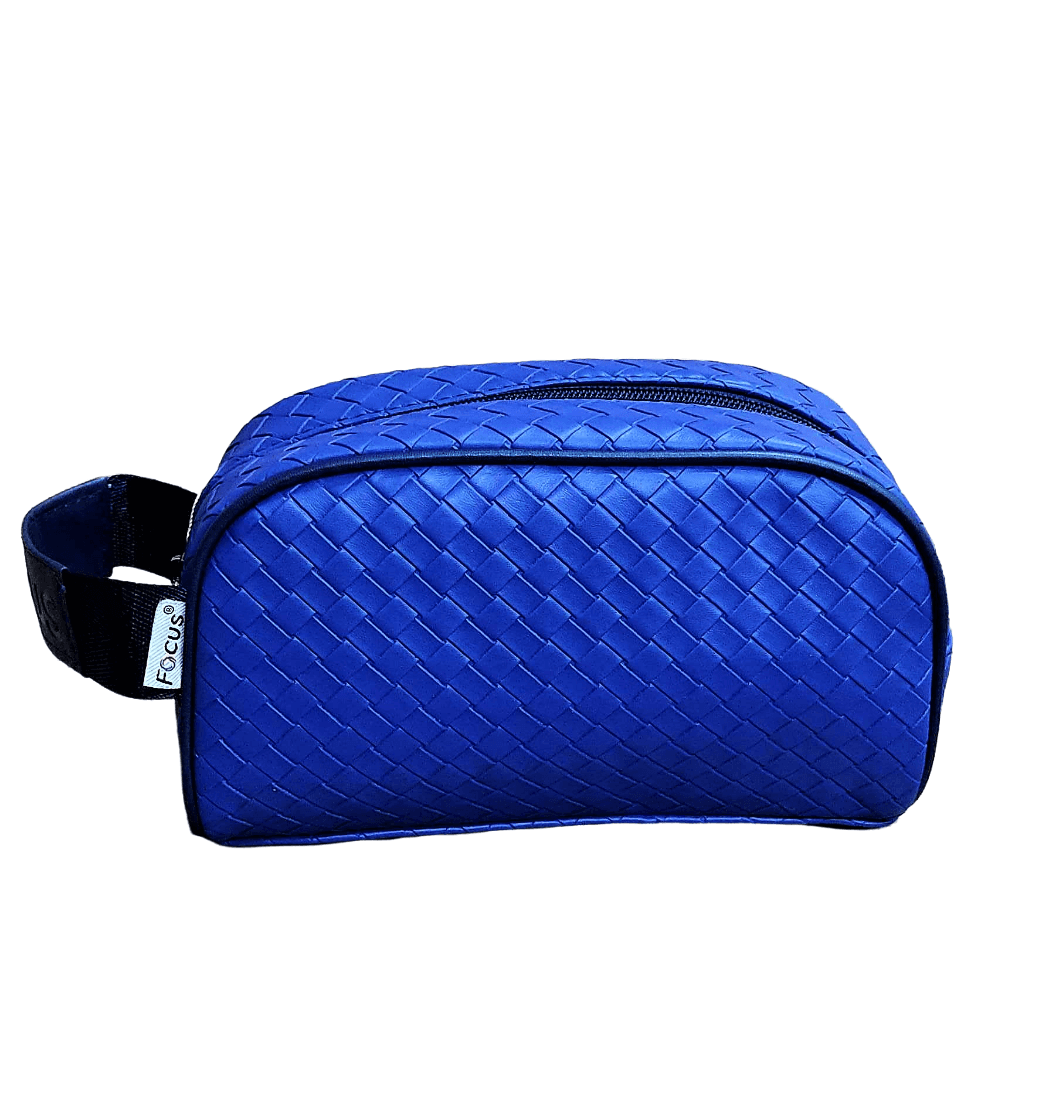 Leather Bag Small Pouch Style - Blue