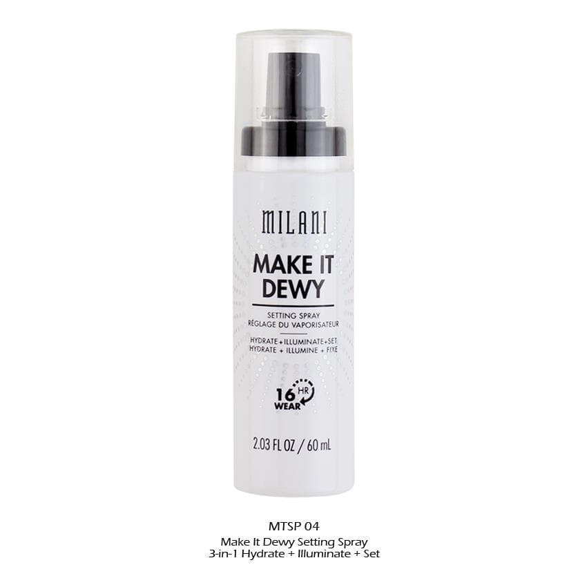 Milani Make It Dewy 3-in-1 Setting Spray Hydrate + Illuminate + Set