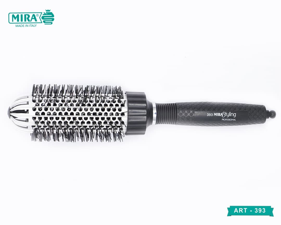 Mira Hair Brush Aluminium 393