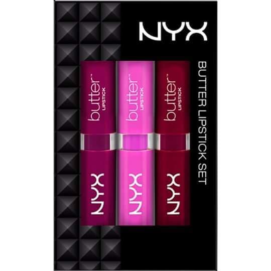 NYX Butter Lipstick Set 03