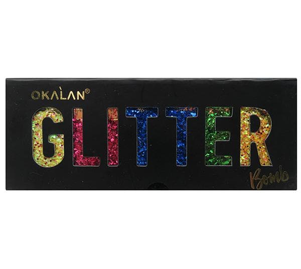 Okalan Glitter Bomb 12 Color Eyeshadow Kit Pack