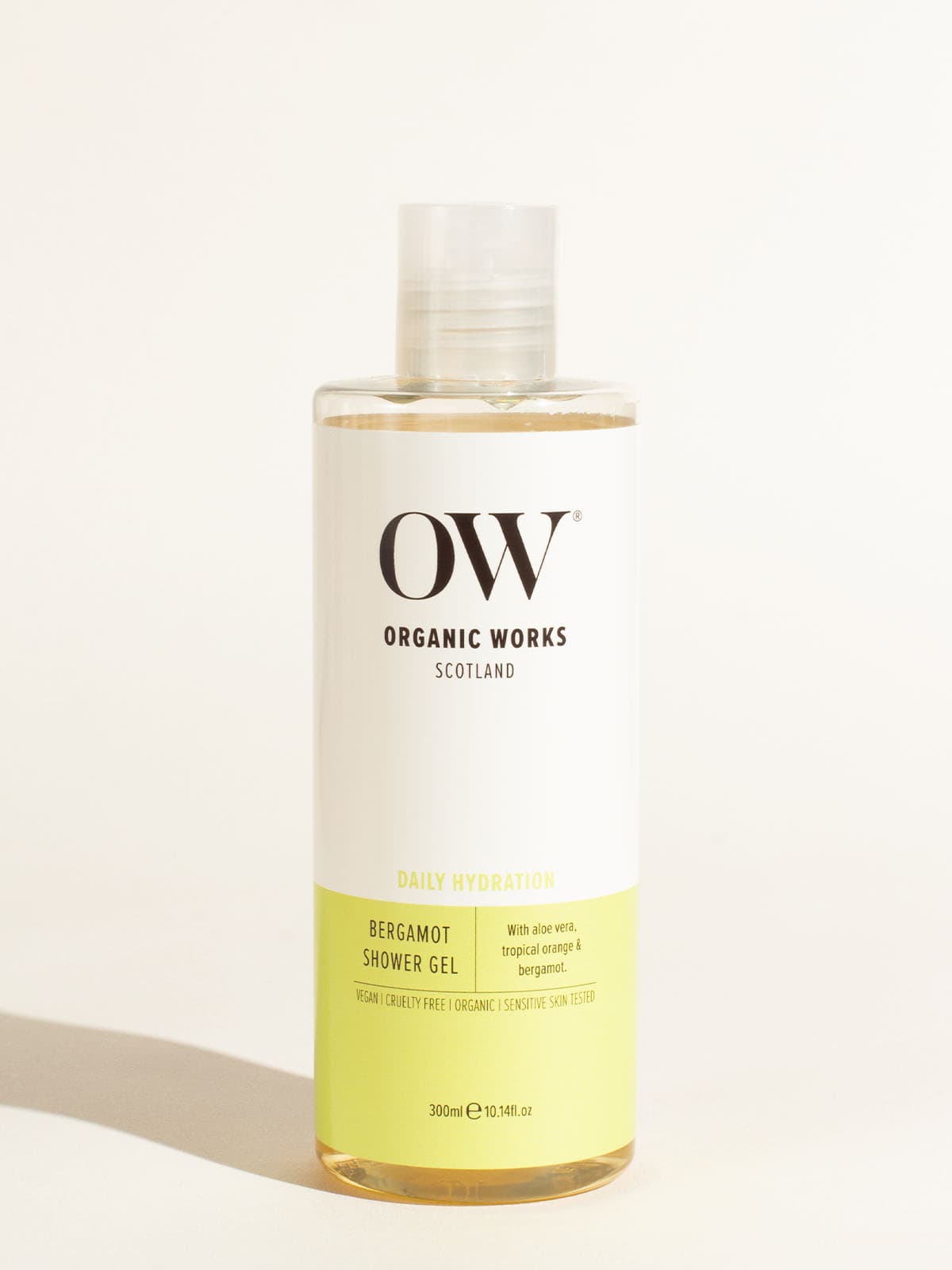 Organic Works Bergamot Shower Gel 300ml
