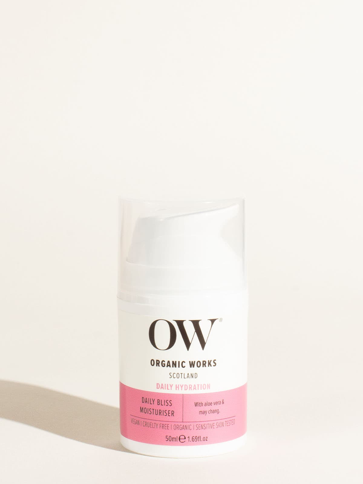Organic Works Daily Bliss Moisturiser 50ml
