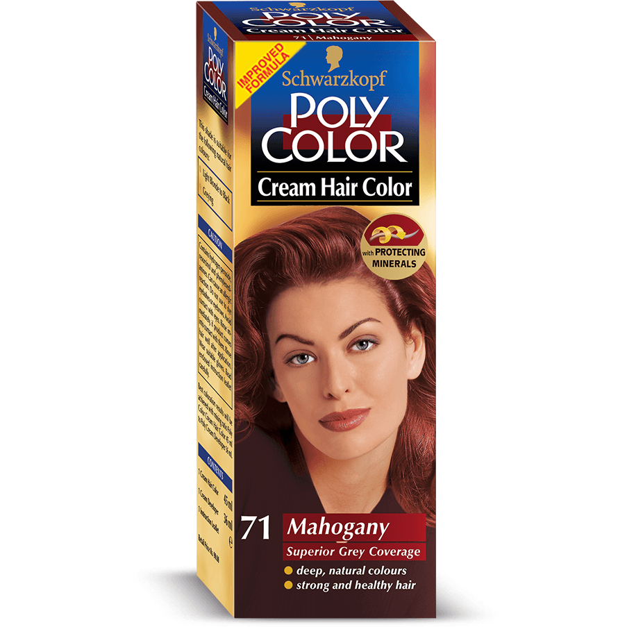 Stilllman's Poly Color Cream Hair Color with Liquid Oxidizer 71 Mahogany