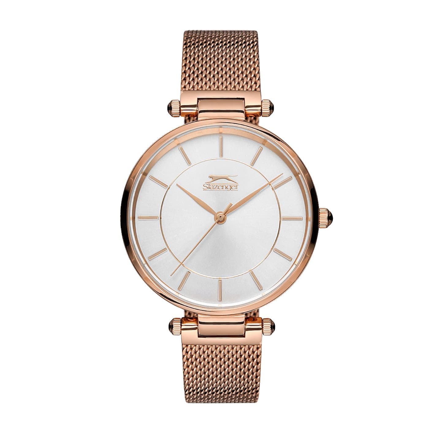 Slazenger Ladies Stainless Steel Watch SL.9.6109.3.02 White