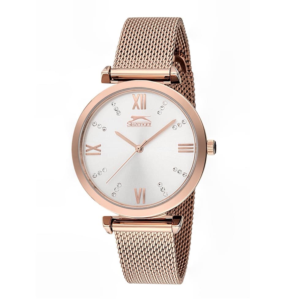 Slazenger Ladies Stainless Steel Watch SL.9.6113.3.01 White
