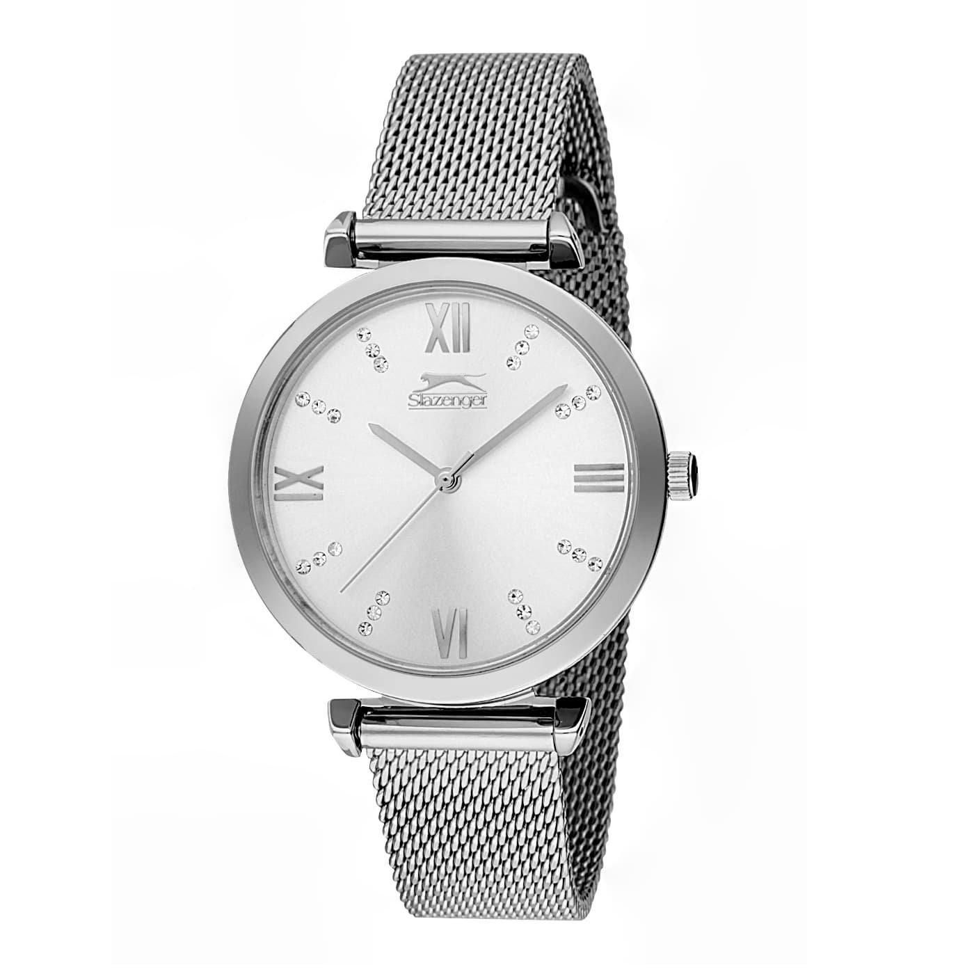 Slazenger Ladies Stainless Steel Watch SL.9.6113.3.02 White