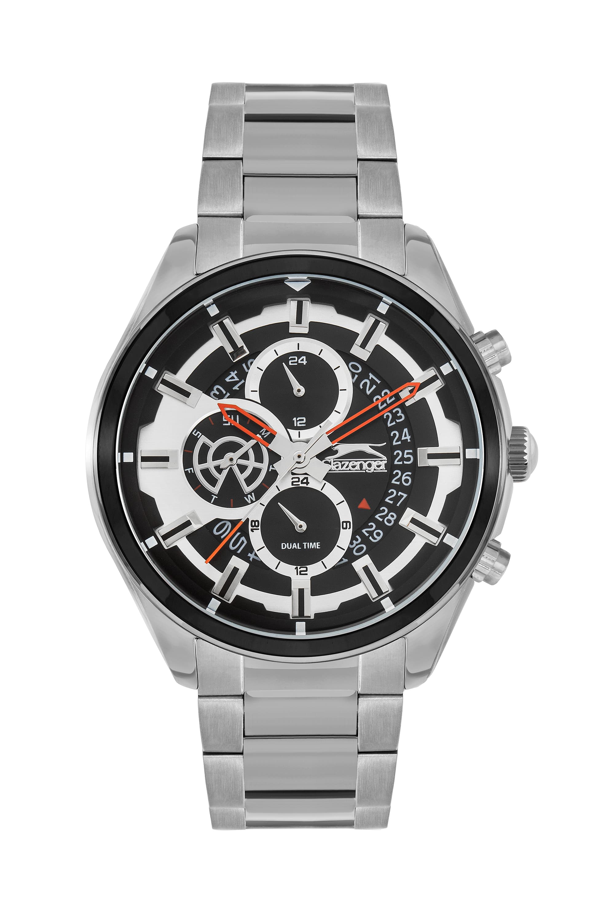 Slazenger Gents Stainless Steel Watch SL.9.6299.2.01 Black