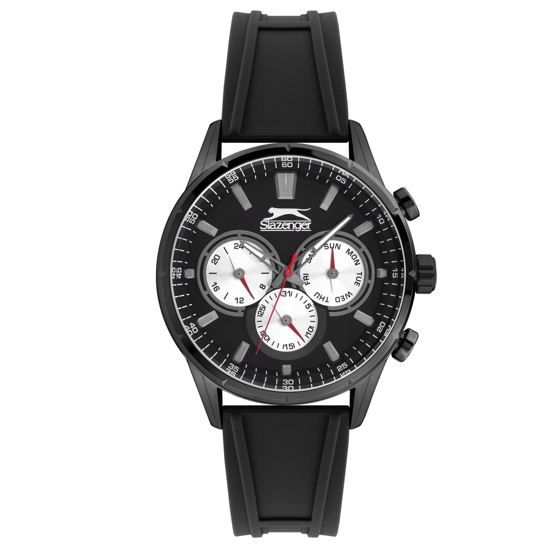 Slazenger Gents Stainless Steel Watch SL.9.6304.2.01 Black