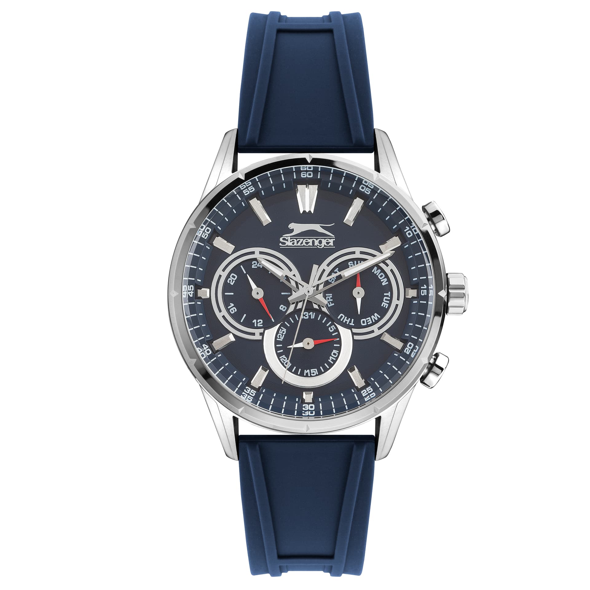 Slazenger Gents Stainless Steel Watch SL.9.6304.2.05 Blue