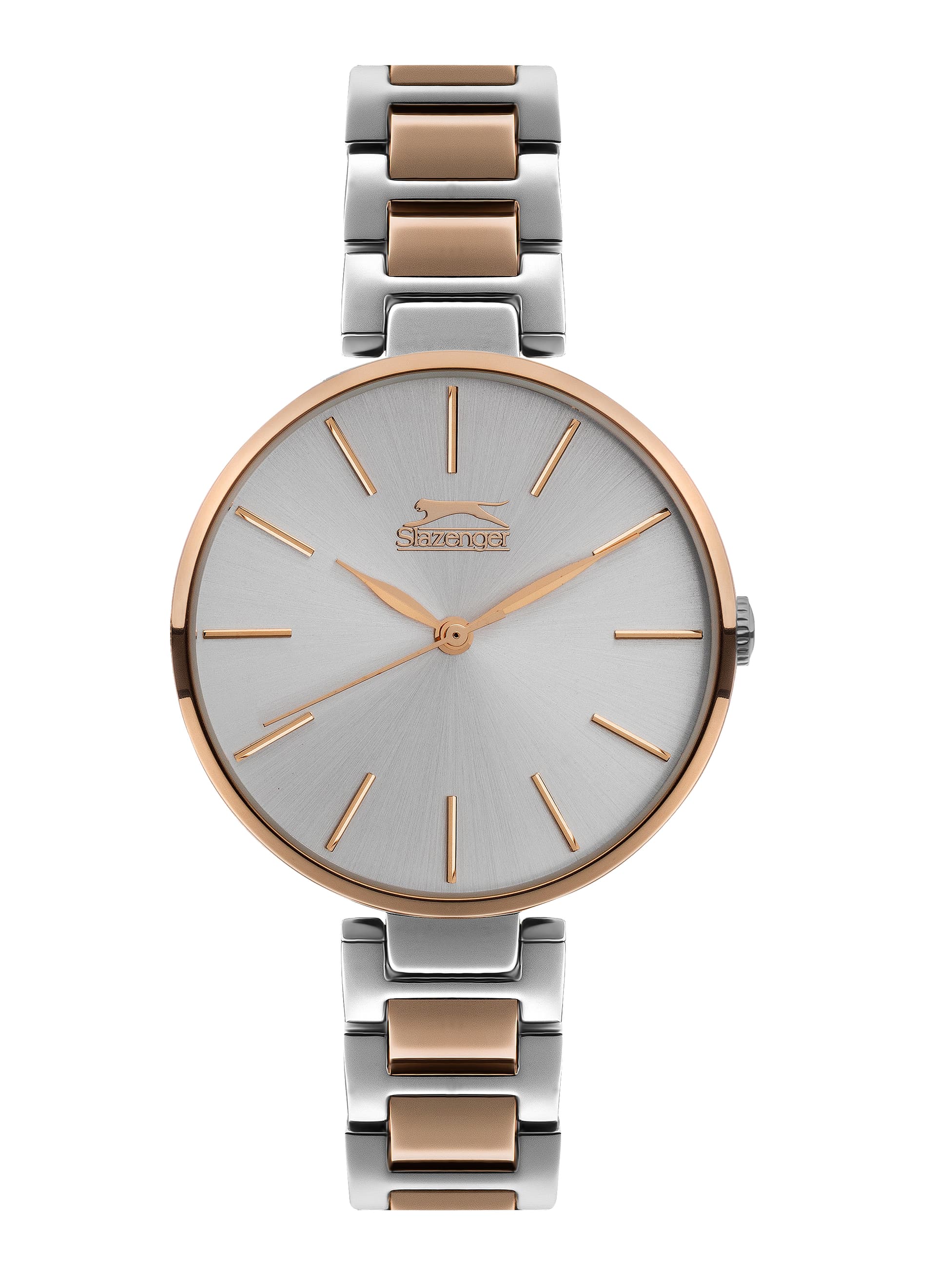 Slazenger Ladies Stainless Steel Watch SL.9.6336.3.04 Rose & Silver