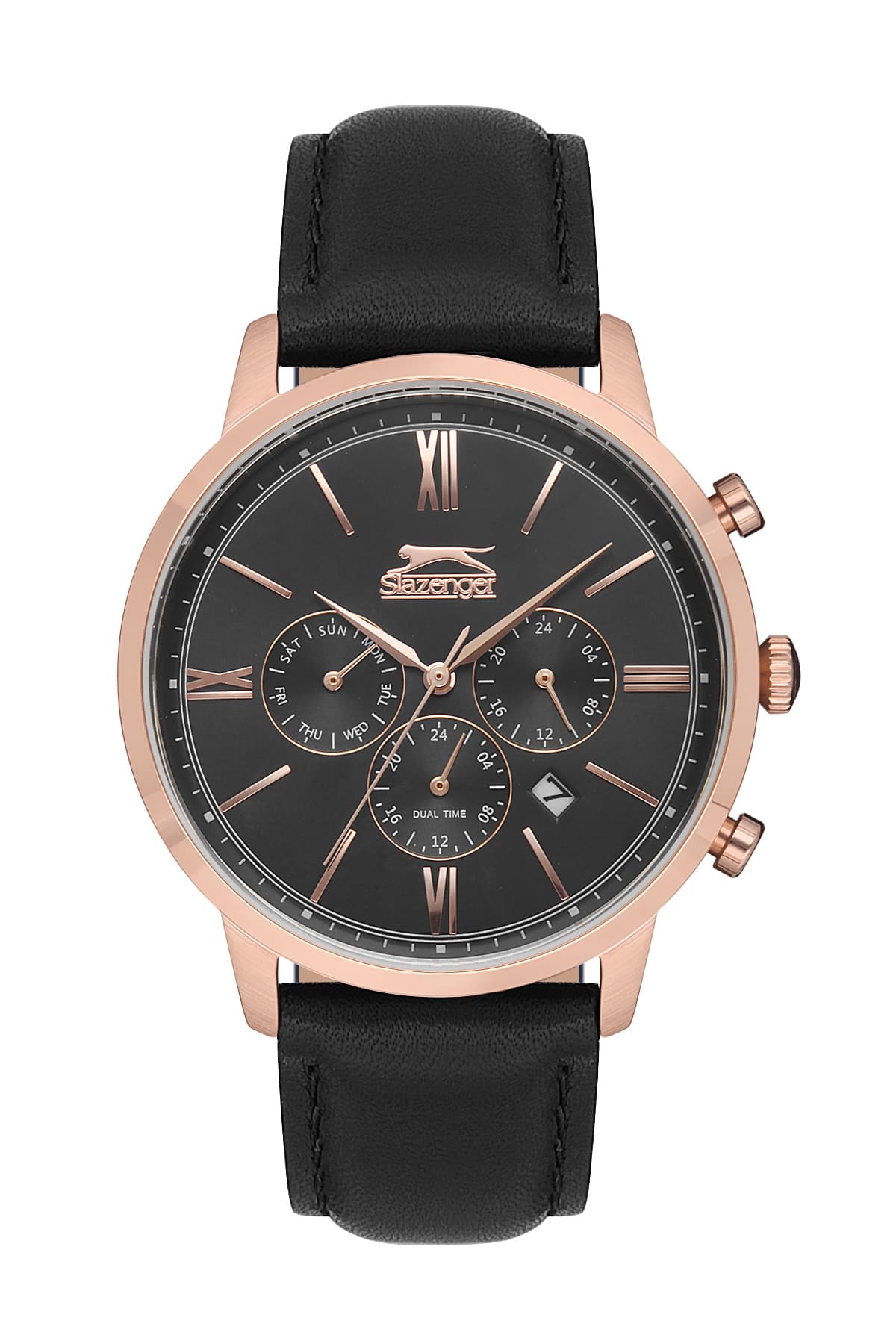 Slazenger Gents Stainless Steel Watch SL.9.6337.2.01 Black