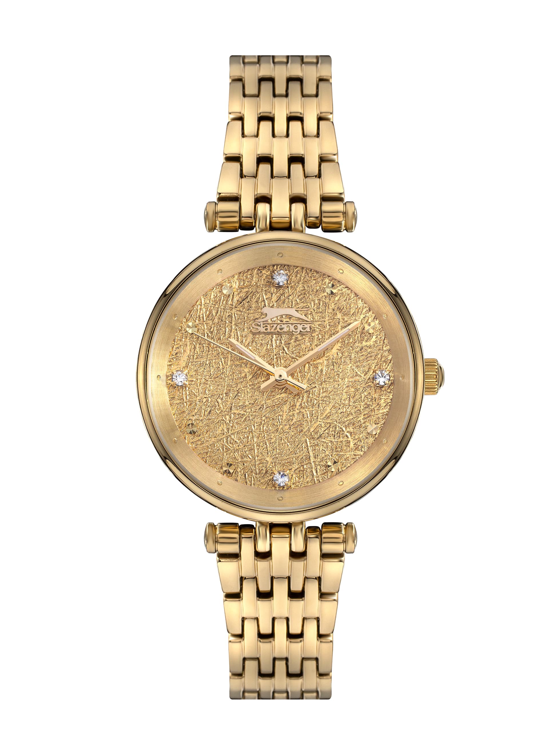 Slazenger Ladies Stainless Steel Watch SL.9.6353.3.05 Gold
