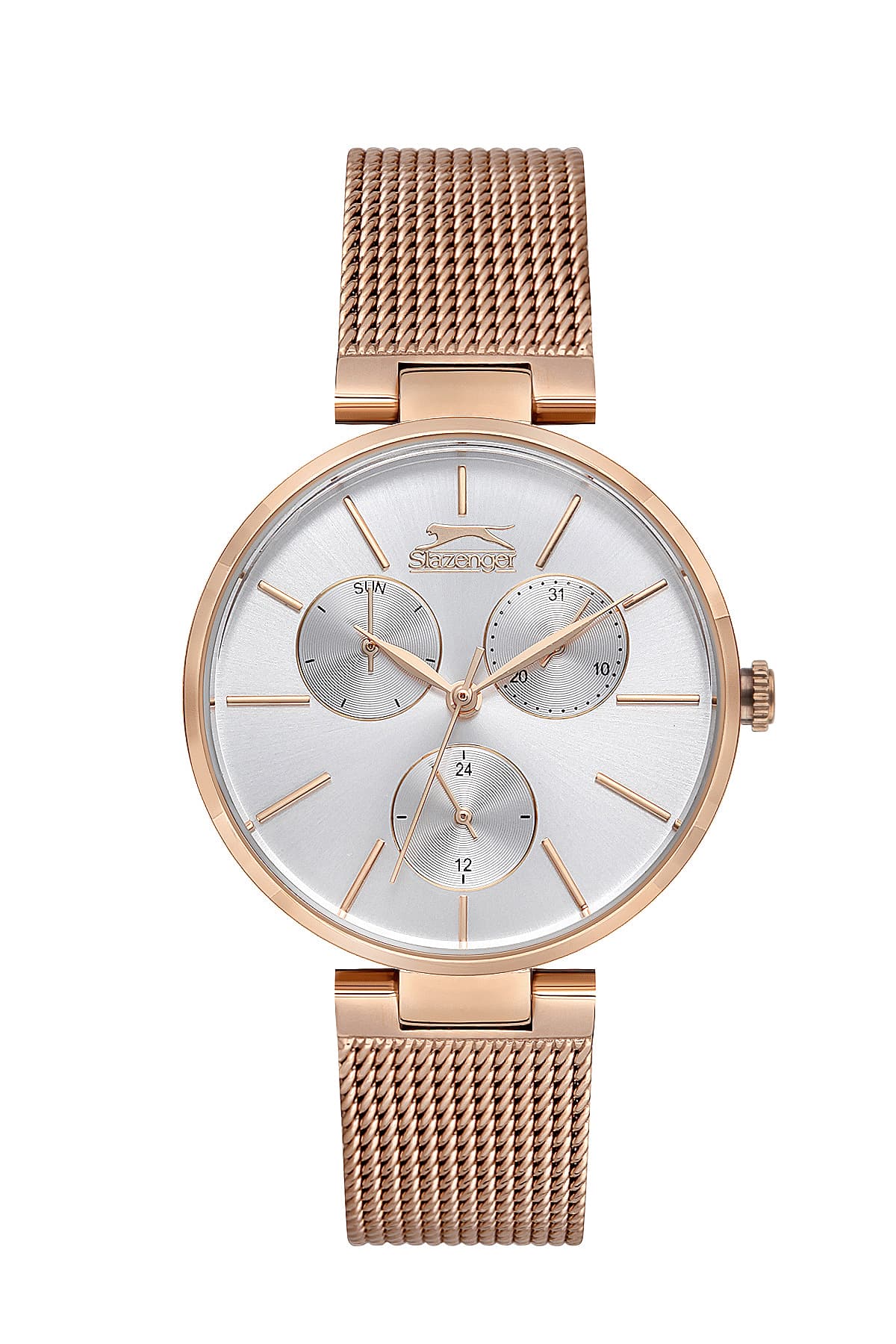 Slazenger Ladies Stainless Steel Watch SL.9.6358.4.02 Silver