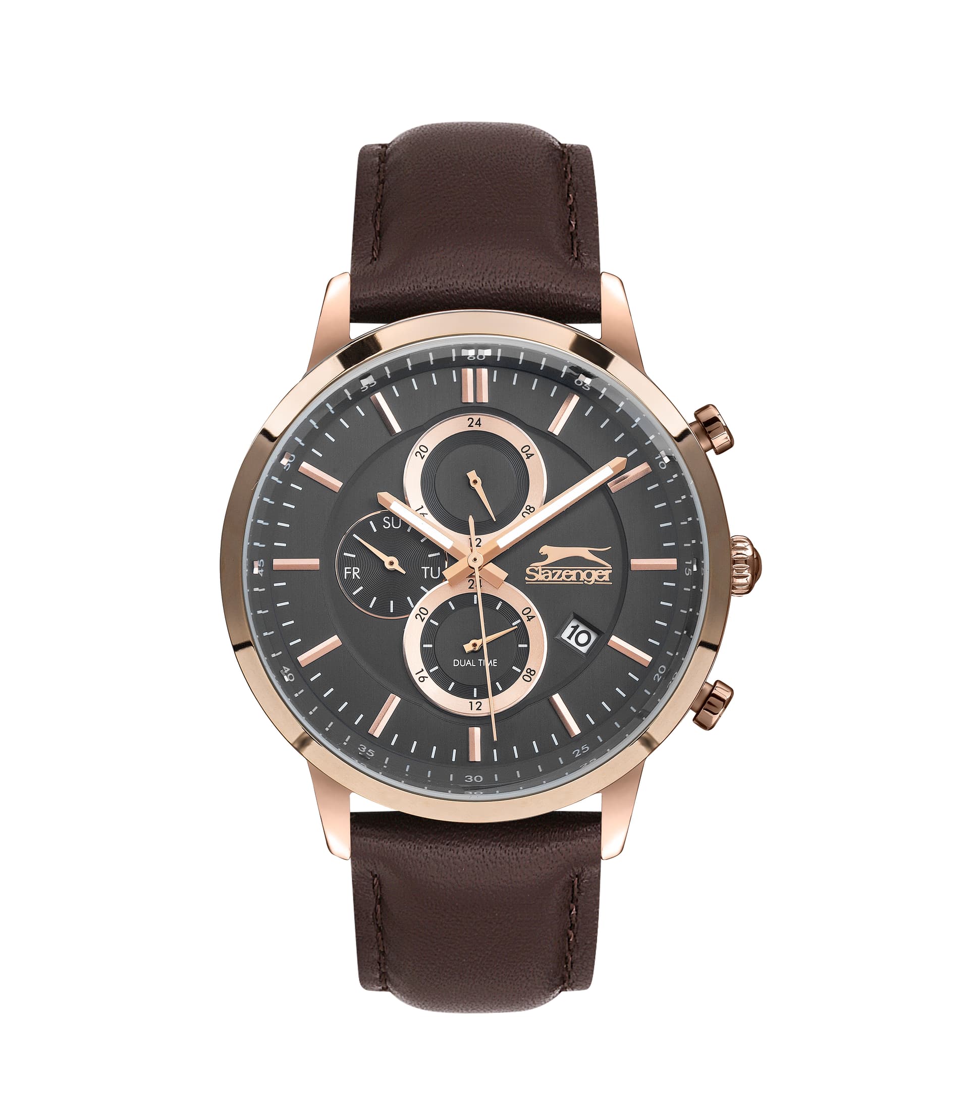 Slazenger Gents Stainless Steel Watch SL.9.6390.2.03 Grey
