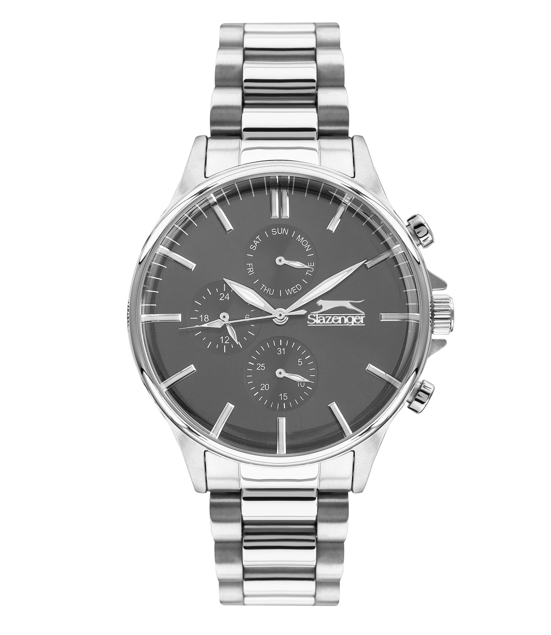 Slazenger Gents Stainless Steel Watch SL.9.6398.2.01 Grey
