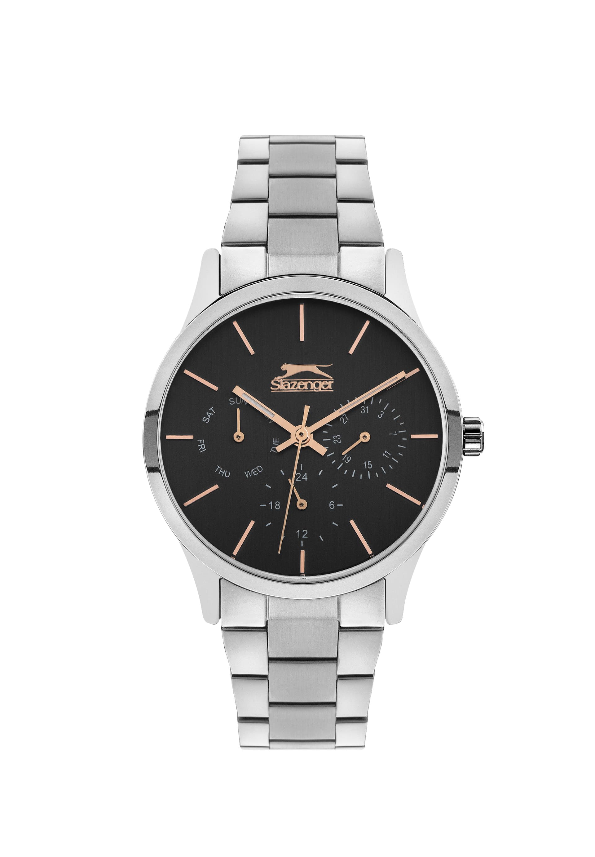 Slazenger Ladies Stainless Steel Watch SL.9.6409.4.02 Black