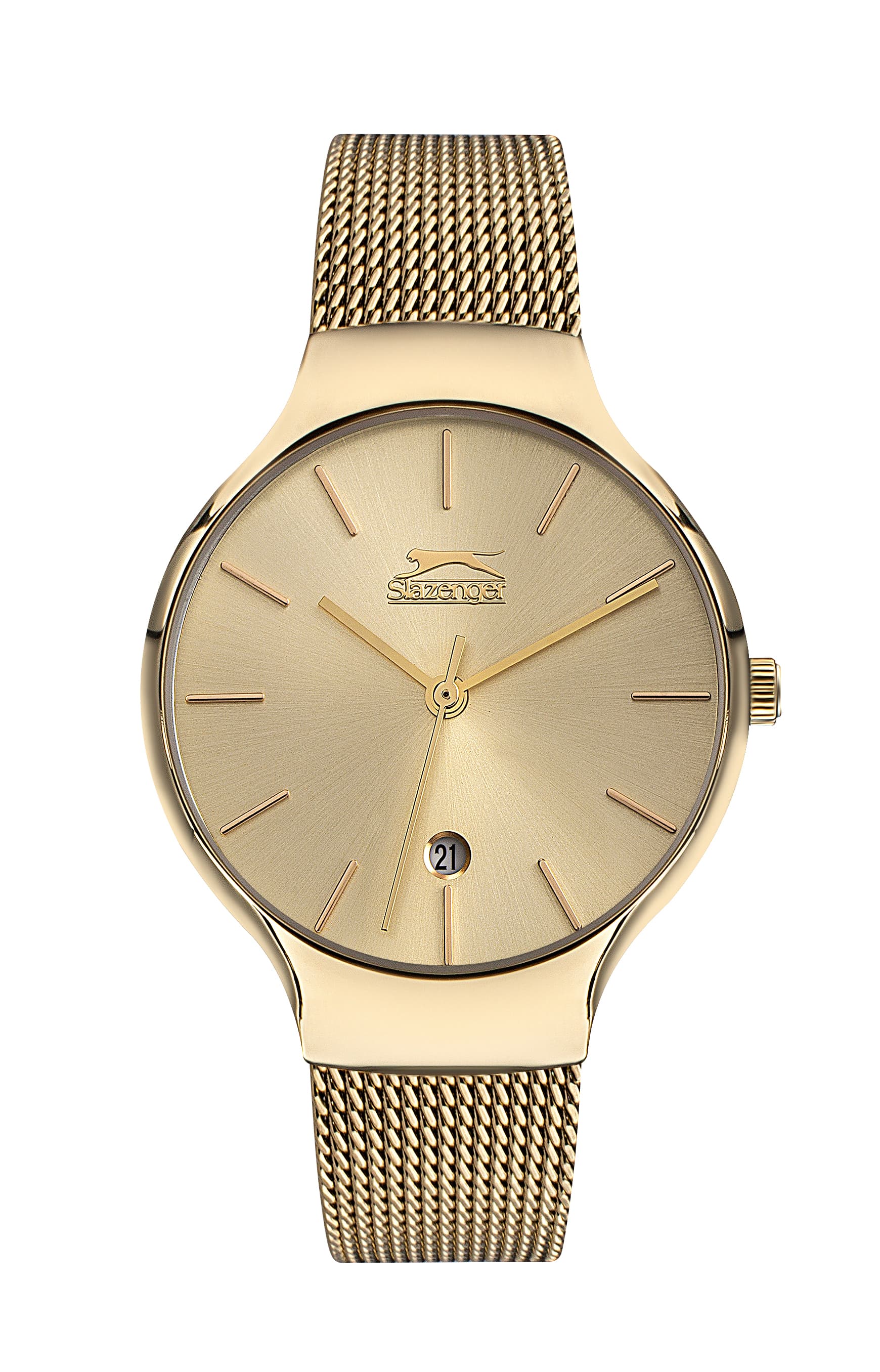 Slazenger Ladies Stainless Steel Watch SL.9.6414.3.03 Gold