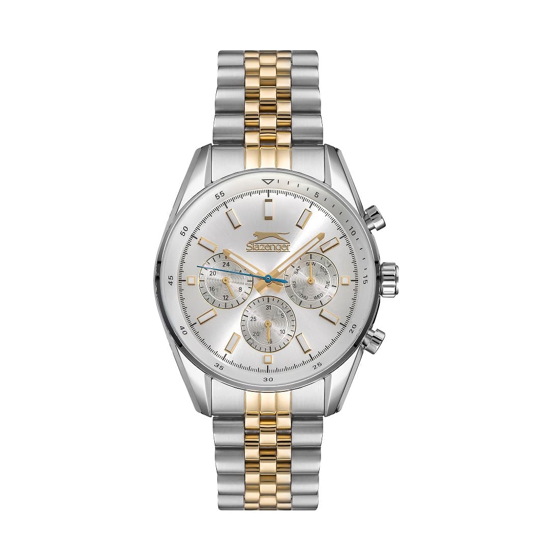 Slazenger Gents Stainless Steel Watch SL.9.6507.2.04 White