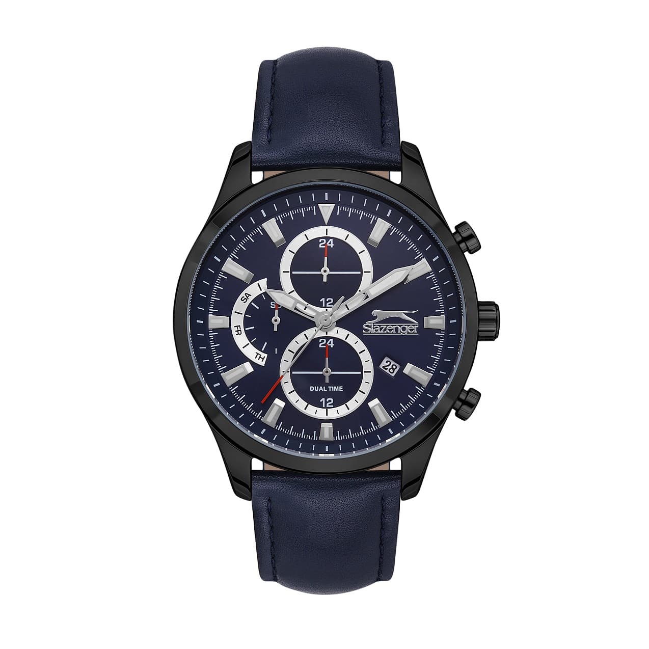 Slazenger Gents Stainless Steel Watch SL.9.6512.2.01 Blue