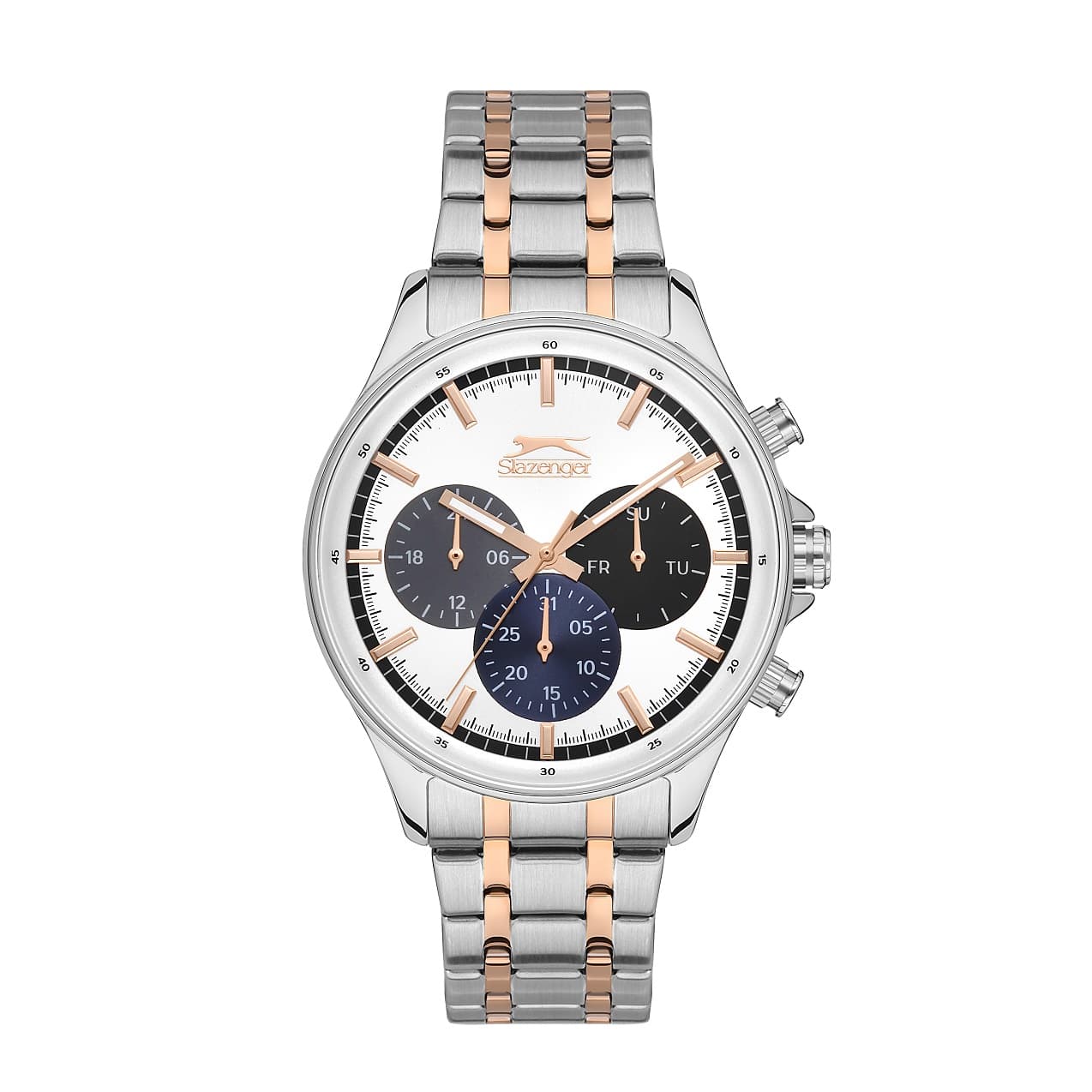 Slazenger Gents Stainless Steel Watch SL.9.6518.2.01 Silver