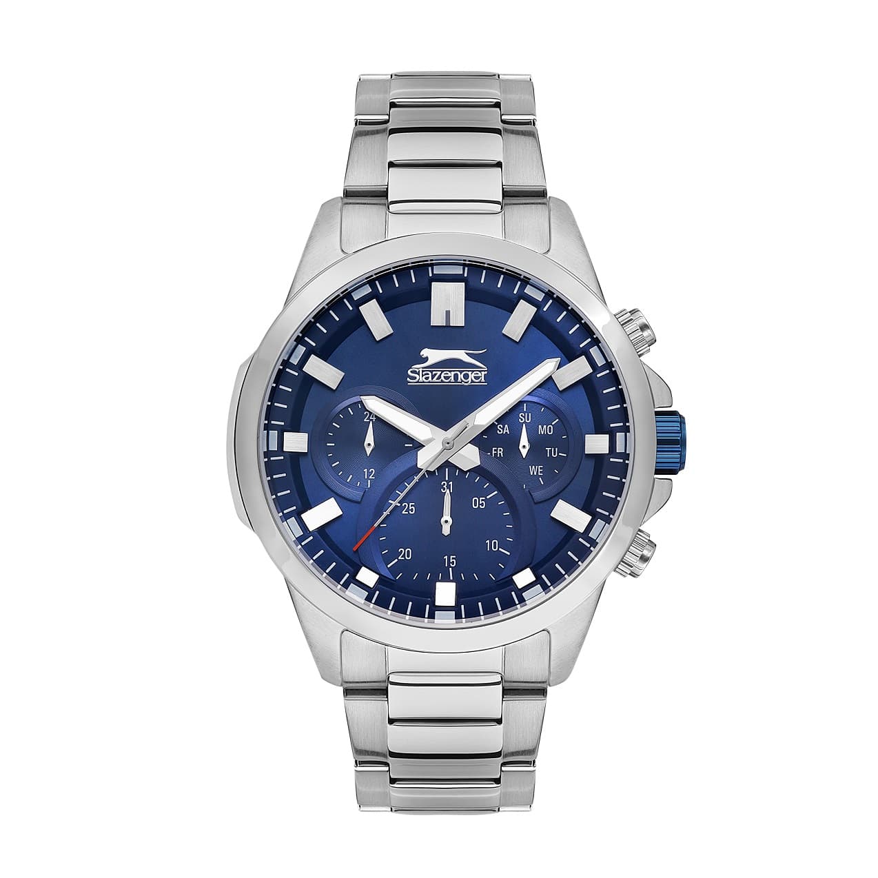 Slazenger Gents Stainless Steel Watch SL.9.6526.2.04 Blue