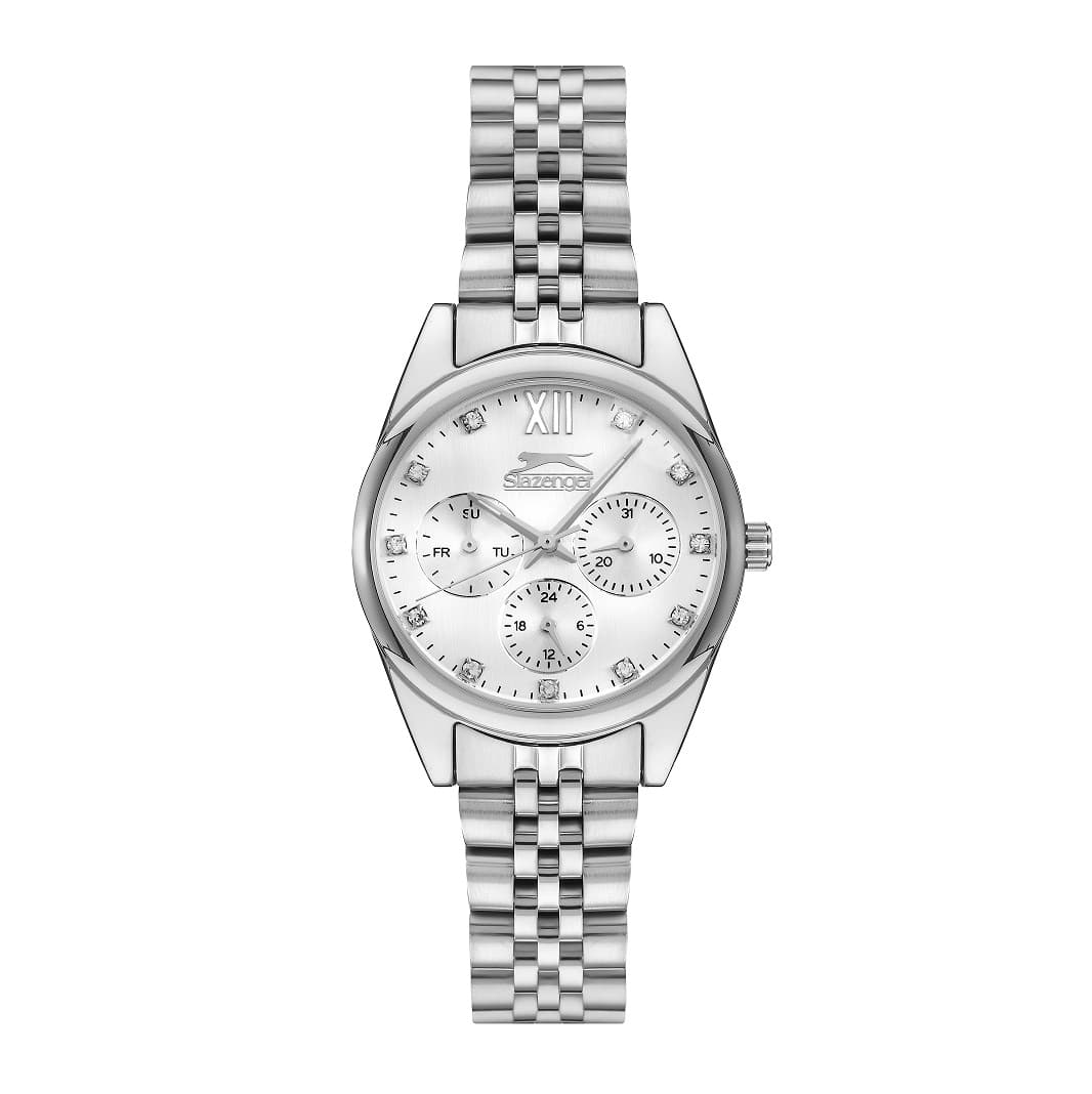 Slazenger Ladies Stainless Steel Watch SL.9.6541.4.01 Silver