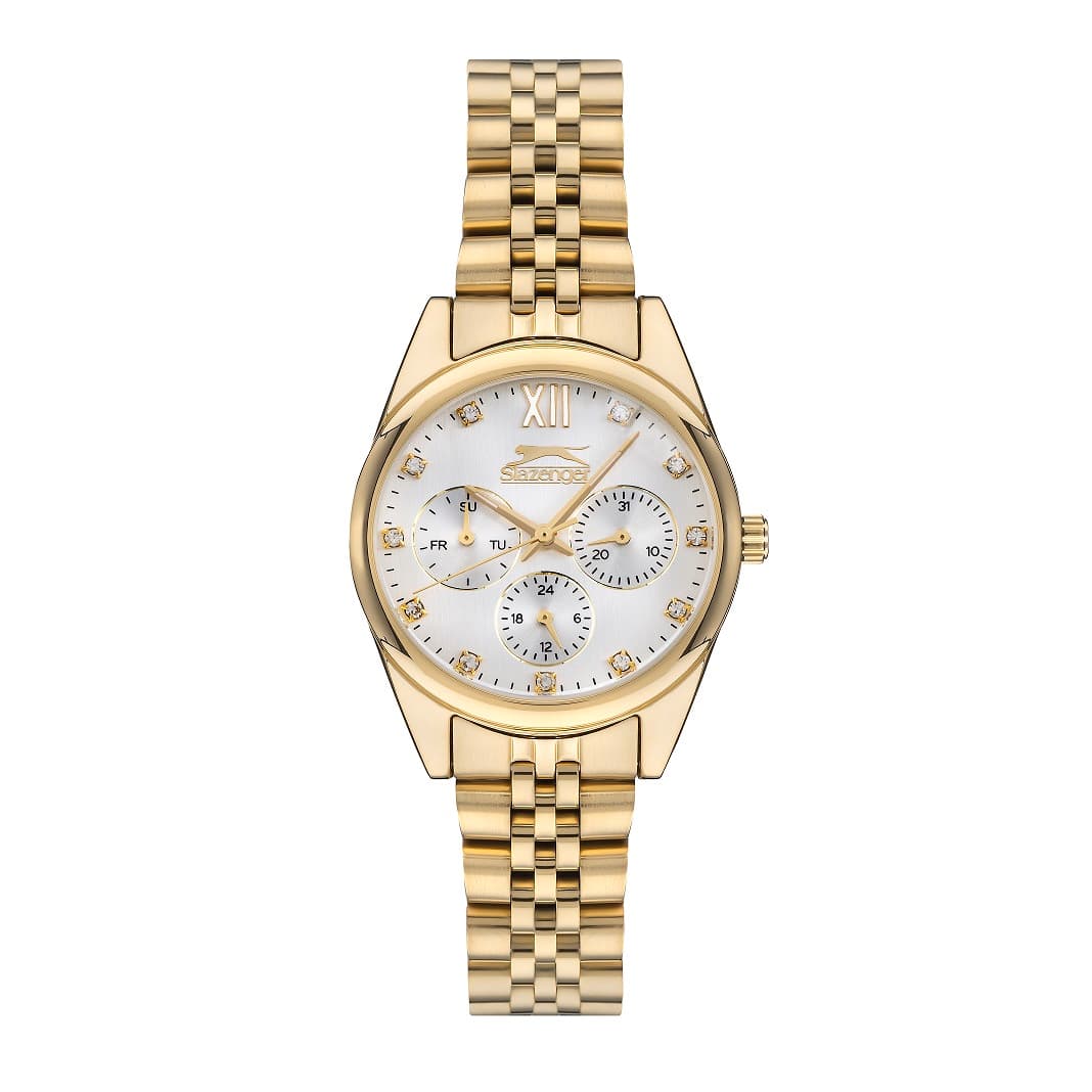 Slazenger Ladies Stainless Steel Watch SL.9.6541.4.05 Silver