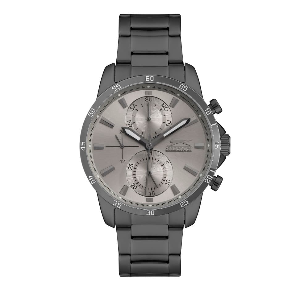 Slazenger Gents Stainless Steel Watch SL.9.6547.2.03 Grey