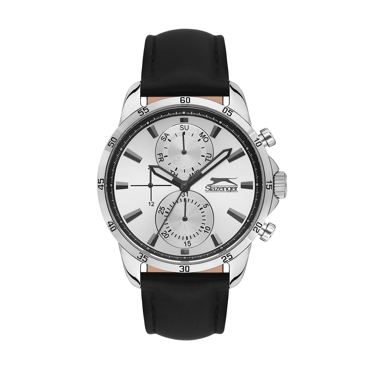 Slazenger Gents Stainless Steel Watch SL.9.6548.2.01 White
