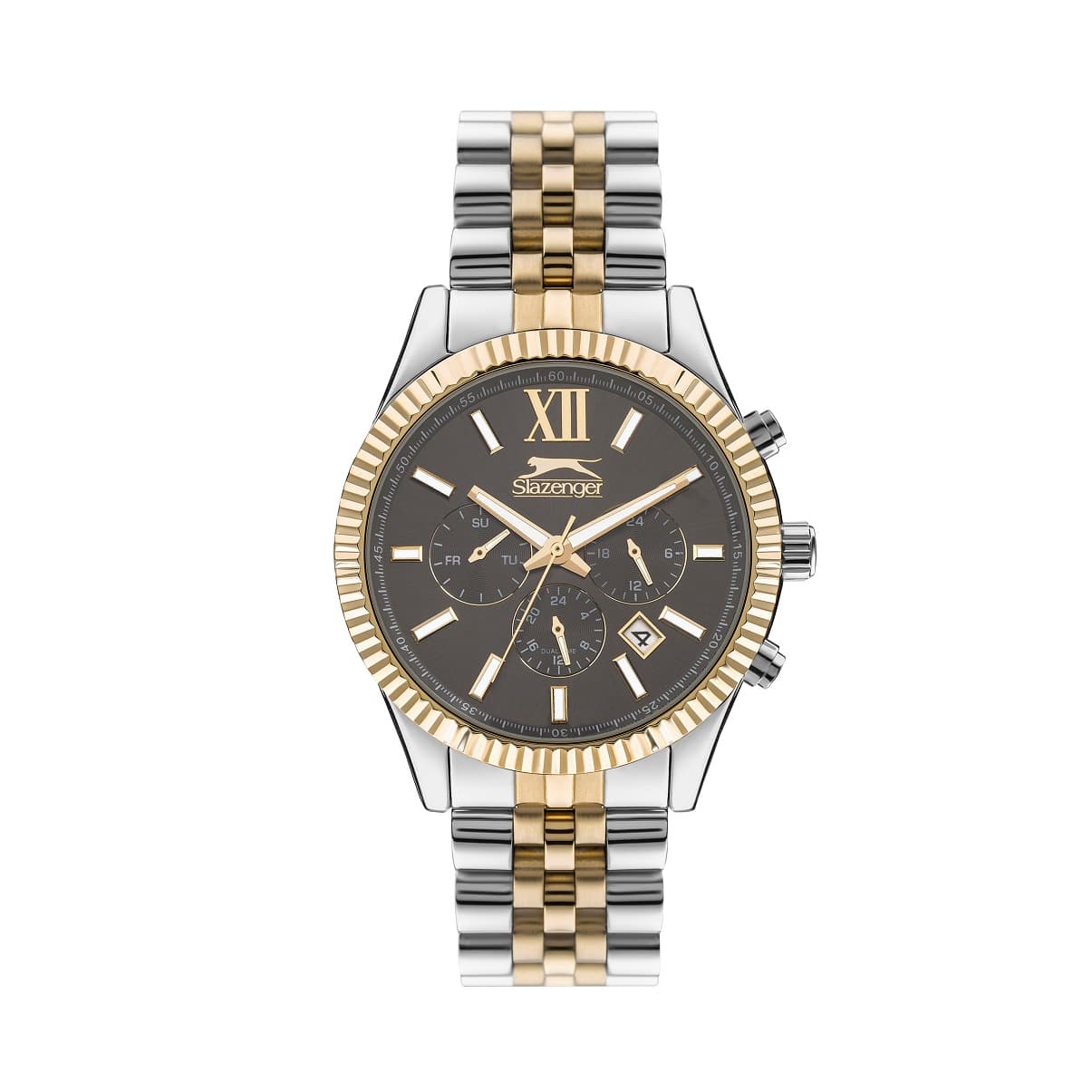 Slazenger Gents Stainless Steel Watch SL.9.6555.2.04 Grey