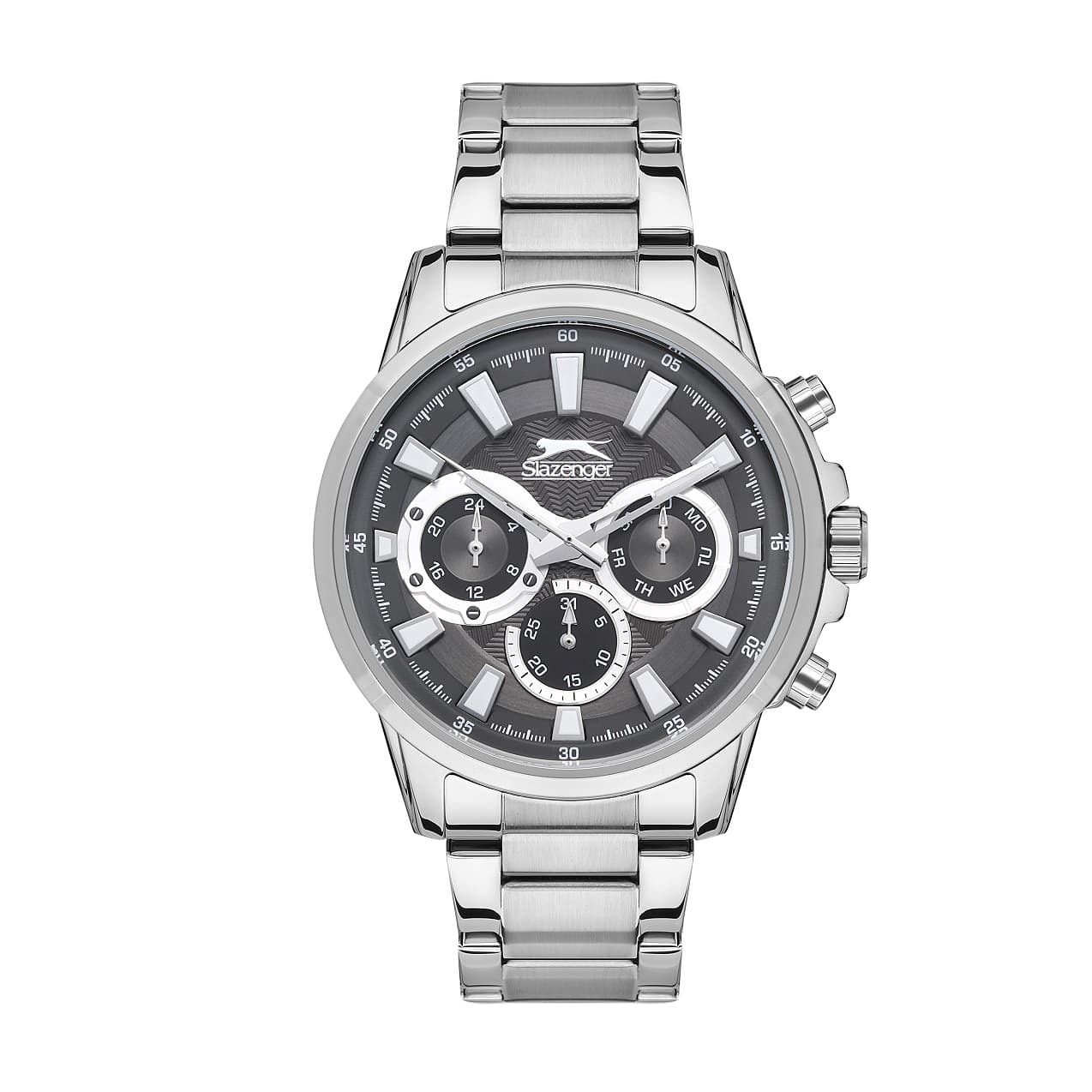 Slazenger Gents Stainless Steel Watch SL.9.6565.2.01 Grey