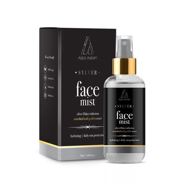 Aijaz Aslam Sylver Face Mist Hydrating | Daily Sun Protection