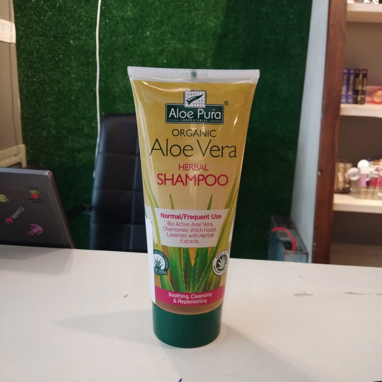Aloe Pura Organic Aloe Vera Herbal Shampoo